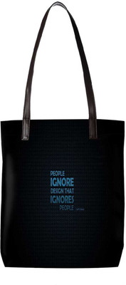 Snoogg Tote(Black)