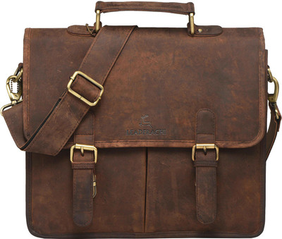 Leaderachi Messenger Bag(Brown)