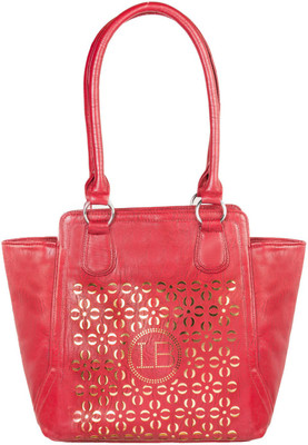 Louise Belgium Hand-held Bag(Maroon)