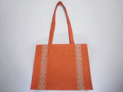 Jute Tree Tote(Orange)
