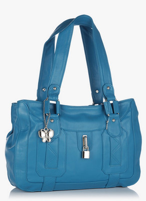 Butterflies Satchel(Blue)