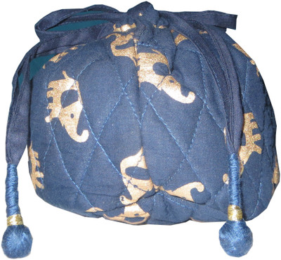 Needlecrest Pouch Potli(Blue)