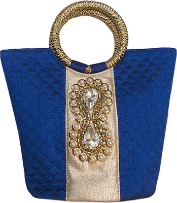 Bhamini Hand-held Bag(Blue)