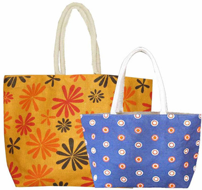 Aaltex Hand-held Bag(Orange, Blue), Blue;orange