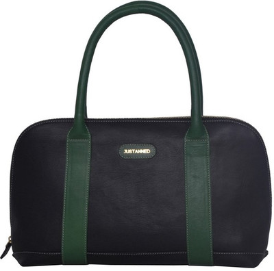 Justanned Hand-held Bag(Black)