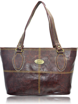 Trendbuzz Hand-held Bag(Brown)