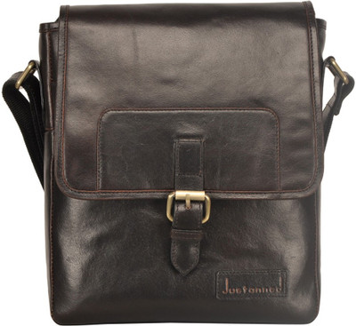 Justanned Messenger Bag(Black)