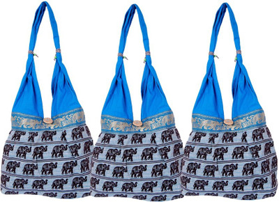 Fashion Bizz Shoulder Bag(Blue)
