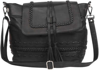 JL Collections Shoulder Bag(Black)
