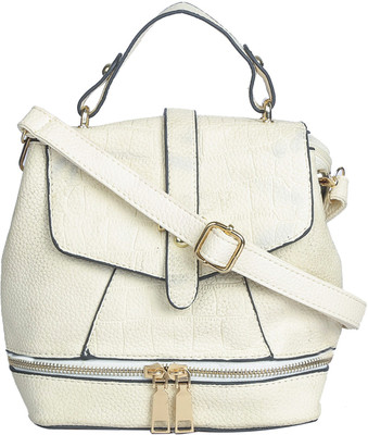 Legal Bribe Sling Bag(White)