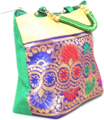 Shalaka Designs Messenger Bag(Green)