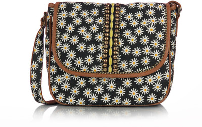 Shaun Design Messenger Bag(Black)