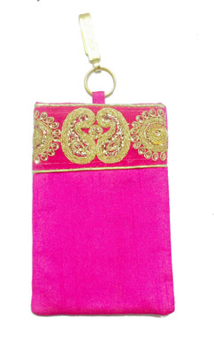 Loops n knots Pouch Potli(Pink)