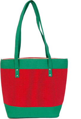 Womaniya Shoulder Bag(Green, Red)