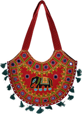 Arisha kreation Co Shoulder Bag(Maroon)