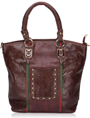 Senora Hand-held Bag(Brown)
