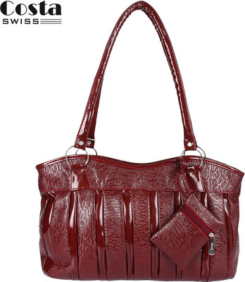 Costa Swiss Hand-held Bag(Maroon)