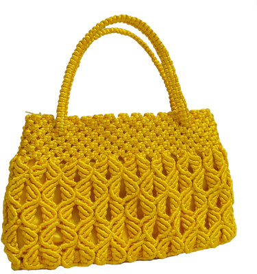 Rosy Hand-held Bag(Yellow)