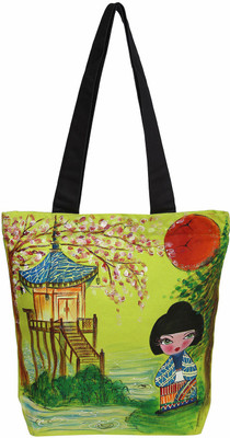 Pranil Designs Shoulder Bag(Green)