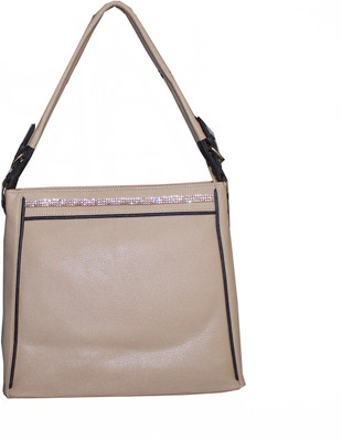 Aazi Shoulder Bag(Beige, Brown)