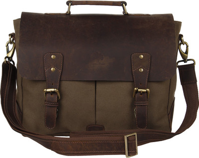 Rustic Town Messenger Bag(Brown)