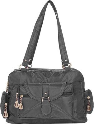 JG Shoppe Hand-held Bag(Black)
