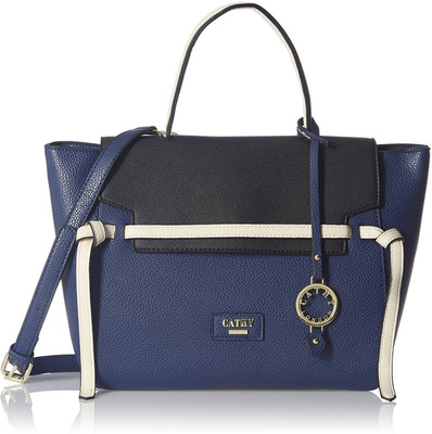Cathy London Hand-held Bag(Blue)