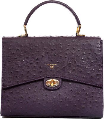 Da Milano Hand-held Bag(Purple)