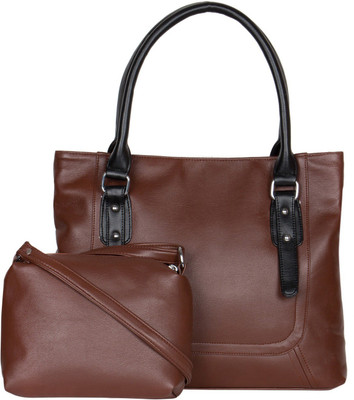 Adisa Shoulder Bag(Black, Brown)