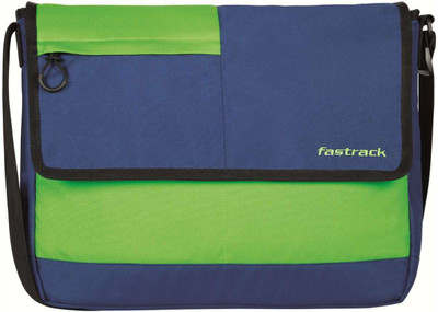Fastrack Messenger Bag(Blue, Green)