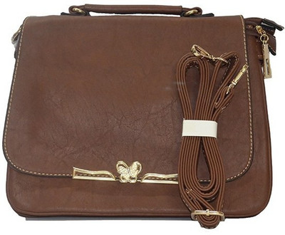 Fundooshop Sling Bag(Brown)