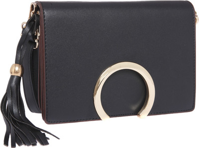 Fur Jaden Sling Bag(Black)