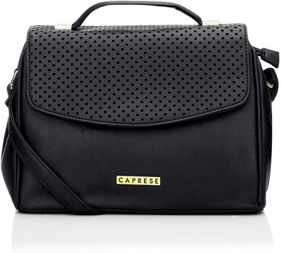 Caprese Satchel(Black)