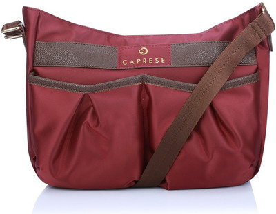 Caprese Sling Bag(Maroon)