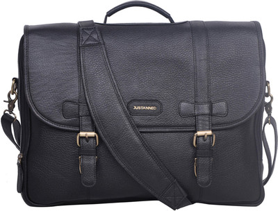 Justanned Messenger Bag(Black)