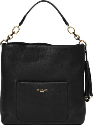 Da Milano Hand-held Bag(Black)
