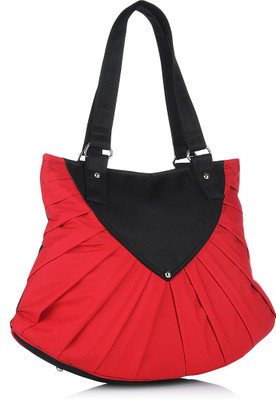 Home Heart Shoulder Bag(Red, Black), Black;red