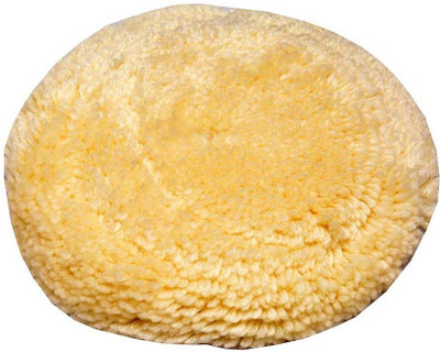 Babji BCPP180 Wool Hand Pad(Yellow, White)