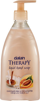 Dalan Dalan Therapy Liquid Soap with Cocoa Butter & Chocolate Milk Fragrance(400 ml, Bottle)
Dalan Dalan Therapy Liquid Soap with Cocoa Butter & Chocolate Milk Fragrance(400 ml, Bottle)