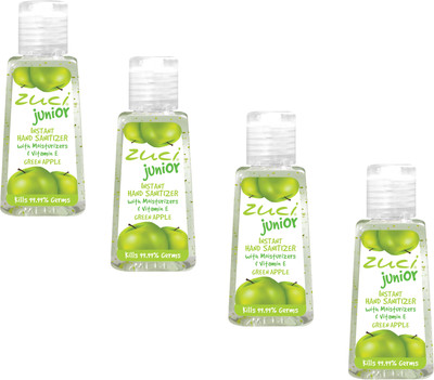 Zuci Junior Green Apple (30 ml)- Pack of 4(120 ml, Bottle, Pack of 4)
