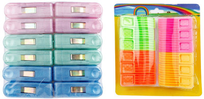 XCCESS Xccess pack 24 Pcs Cloth Laundry Clips Closet Organizer( )
