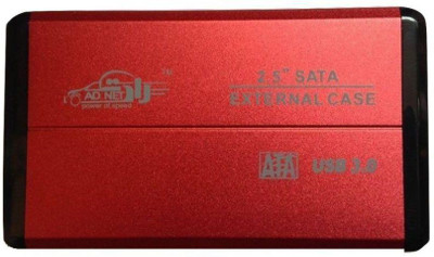 Adnet SATA to USB 3.0 Premium Quality 2.5 inch External Hard Drive enclosure(For Laptop Hard Disk, Red)
Adnet SATA to USB 3.0 Premium Quality 2.5 inch External Hard Drive enclosure(For Laptop Hard Disk, Red)