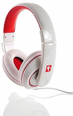 Iboost 800 Iboost Dj Style Stereo Headphone With Volume Control Headphone(Red)