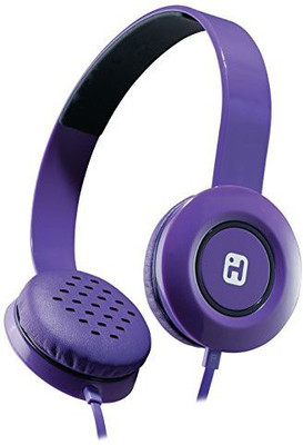 Ihome Stereo Headphones With Flat Cable - (Ib35Ubc) Headphone(Purple)