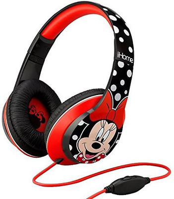 Disney Minnie Mouse Over The Ear Headphones Headphone(Black)