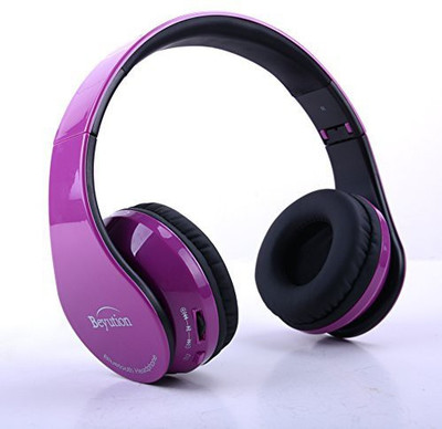 Beyution Brand New Deep Hi-Fi Over-Ear Stereo Bluetooth Headphones V4.0--Built In Mic-Phone Talk With Phone Or Listen Music Clearly, Built Headphone(Purple)
Beyution Brand New Deep Hi-Fi Over-Ear Stereo Bluetooth Headphones V4.0--Built In Mic-Phone Talk With Phone Or Listen Music Clearly, Built Headphone(Purple)