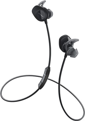 Bose SoundSport Headset with Mic(Black, In the Ear)