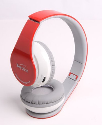 Beyution New Color Wireless Bluetooth Headphone Headset Headphone(Red)