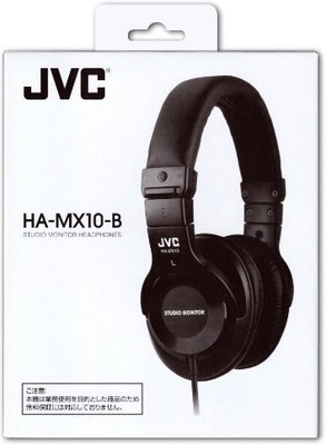 JVC Victor Studio Monitor Headphones | Ha-Mx10-B (Japanese Import) Headphone(Black)
JVC Victor Studio Monitor Headphones | Ha-Mx10-B (Japanese Import) Headphone(Black)