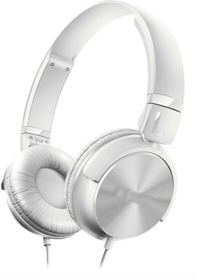 Shrih DJ Monitoring Style Headphone(White, On the Ear)